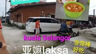 龍猫视频(64):Kuala Selangor 1日遊，吃亚嫲咖喱面，买亚嫲香饼，再去Tanjong karang买鱼虾，吃海鲜。[范育瑋][努力的龍猫视频]