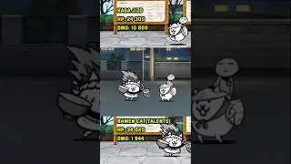 The Battle Cats : Ramen vs Kasa Jizo lv50 #shotrs #bcu #thebattlecats