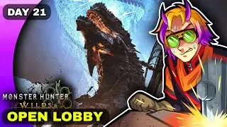 LETS BUILD A CHARGE BLADE SET! | MH Wilds | Open Lobby | DAY 21