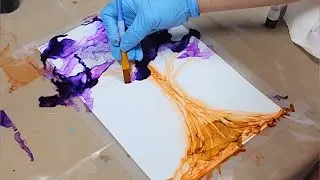 This Is How Easy It Is to Make Alcohol Ink Trees!