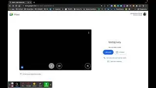 Google Meet   Mic and Camera Test