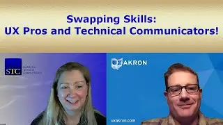 Swapping Skills UX Akron Ohio STC