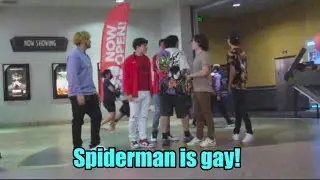 Telling People Fake Spiderman Spoilers