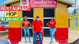 Restaurant Hop in Jamaica #18|Claudettes Top Class Restaurant |Mandeville|Things to do In Jamaica