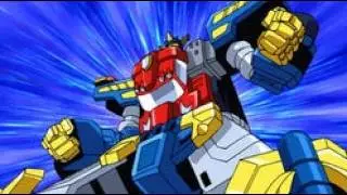 BEST moments of Optimus Prime SUPER MODE in Transformers Armada