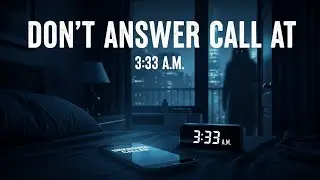 Don&rsquo;t Answer Unknown Calls at 3:33 A.M.(New York) TheMost Scariest Horror Story InspiredbyRealEvents