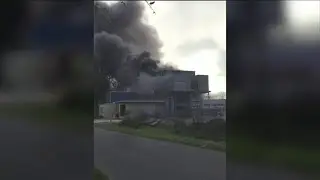 Construction sparks fire at ice factory on Jacksonville&rsquo;s Westside