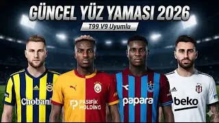 PES 2021 G&uuml;ncel Y&uuml;z Yaması 2026 (T99 V9 Uyumlu) | En İyi Face Pack + Kolay Kurulum Rehberi