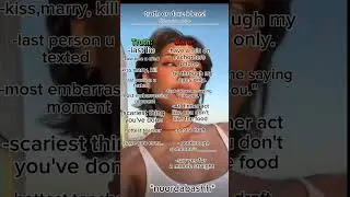 Truth or dare ideas!