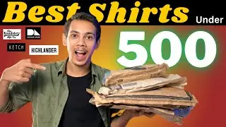 Best shirts for men under 500|| Best shirts for men in myntra||Best Blue shirt review||Myntra Haul