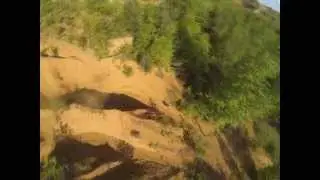 Wyrobisko z lotu ptaka by ,,Tarnowskie G&oacute;ry z g&oacute;ry 