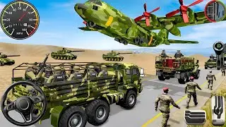 Army Truck Driving Cargo Games - US Offroad Army Truck Driving 3D 2025 - Android  Gameplay 