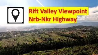 Rift Valley Viewpoint Along Nairobi-Nakuru Highway