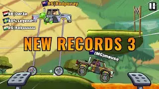 MASTERY World Records, Dailies, And Good Runs! | New Records 3 | Hill Climb Racing 2 | Hcr2