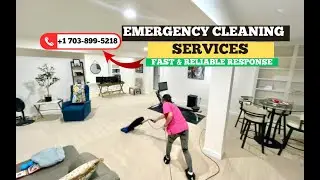 Emergency Cleaning Services in Northern Virginia | Fast & Reliable Response for Your Cleaning Needs