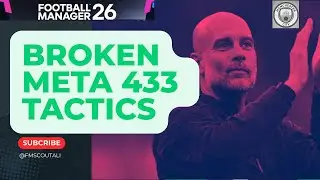 FM26 Mobile Broken Meta Tactics | Best FM26 Mobile Tactic #footballmanagermobile #tacticfootball