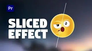 sliced animation effect in premiere pro tutorial