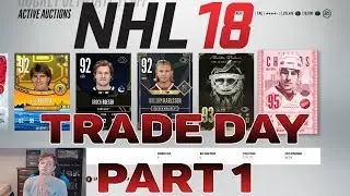 NHL 18 HUT - RUBY CARDS ONLY TRADE DAY
