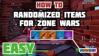 HOW TO: Random Weapons and Loadouts in Fortnite Creative (Zone Wars Tutorial)