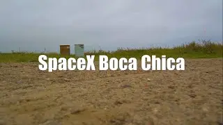 South Padre Island - SpaceX Starbase Texas Starship Hopper Test Rocket Few Days Before Flight