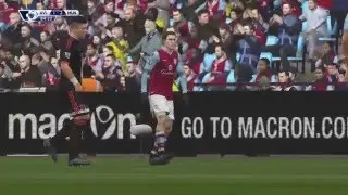 FIFA 16 - De Gea vs Aston Villa