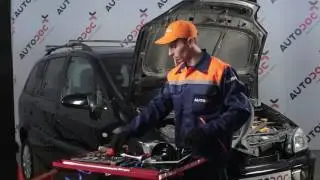 Kaip pakeisti Priekiniai amortizatoriai  OPEL ZAFIRA A [Pamoka]