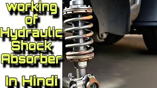 how Hydraulic Shock Absorber Work || what is Coil Spring || suspension system