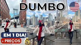 ✅ DUMBO + BROOKLYN BRIDGE EM NOVA YORK:Roteiro completo no Dumbo no Broolyn em Nova York com preços!