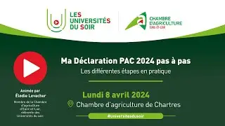 UDS « Ma Déclaration PAC 2024 pas à pas : Les différentes étapes en pratique »