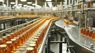 How Honey is Made In Factory | Honey Factory Process