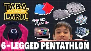 LET'S PLAY! Six-Legged Pentathlon Game Set (Squid Game) | Toy Review