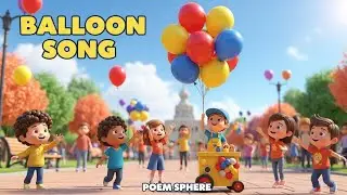 Balloon Song | Fun Kids Poem & Song for Children