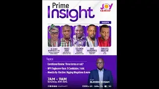 Prime Insights (30-08-2025)  Constitutional Review || NPP Flagbearer Race & Akwatia By Elections
