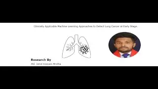 Clinically Applicable Machine Learning Approaches to Detect Lung Cancer at an Early Stage