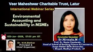 Environmental Accounting and Sustainability in MSMEs