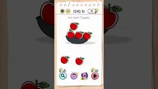 Brain Test Tricky Puzzles Level 53 Answer | We need 9 apples