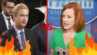 Top 5 Clashes: Peter Doocy vs. Jen Psaki