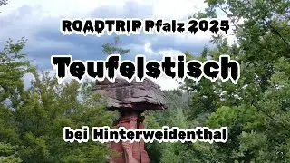 Teufelstisch bei Hinterweidenthal/ Pfalz - Pfälzer Wald - Devil's Table rock - Palatinate Forest