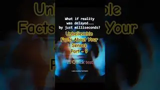 When Reality delay 🧠#shorts #viral #trending #humanbody #facts #viralvideo #science #humor #ytshorts