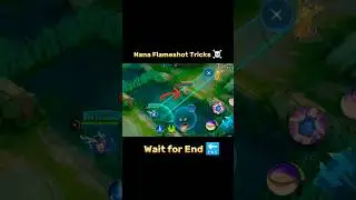 Nana Flameshot Tricks Tutorial Mobile Legends #mlbb #ml2b #nana #tutorial #shorts #mobilelegends