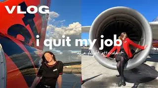 i quit my job as a flight attendant