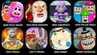 ROBLOX:BABY POLLY HOUSE ESCAPE! (OBBY),RUN FROM GRANDPA! (SCARY OBBY),MISS ANI-TRON'S...#roblox