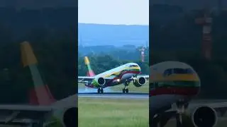 Aircraft Painting 💯😎 Air Baltic | Airbus A220-300 ✈️ #airbusa220