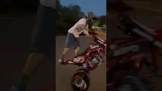 БОЛЬШЕ ДВИЖА У МЕНЯ В ТГ КАНАЛЕ: Blsxdmrt757 #kayo #stuntvideo #стант #мото #bikelife #pitbike
