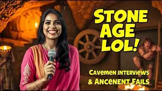 Stone Age Comedy Interviews 🤯😂 | Stone Age LOL 😂 | Prehistoric LOL Show