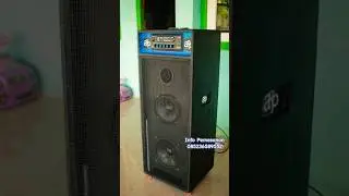 ceksound speaker aktif rakitan 8 inch full bass 🎶🔊