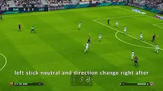 PES 2021 Dribbling Case Study 01 No Touch Dribbling