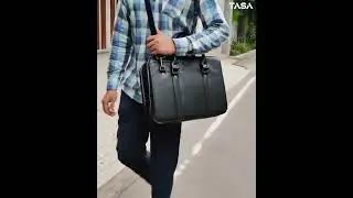 TASA |Briefcase Style Series 1 | Full Grain Cow Leather