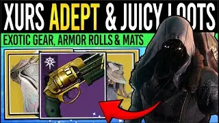 Destiny 2: Xur Nightfall ADEPT & ACTUAL DECENT LOOT! - NEW Weapons, Armor & Rolls (10th Oct)