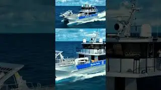 20m High Speed Landing Craft Island Guardian #shorts